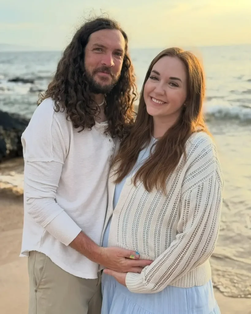Shaun McBride with wife